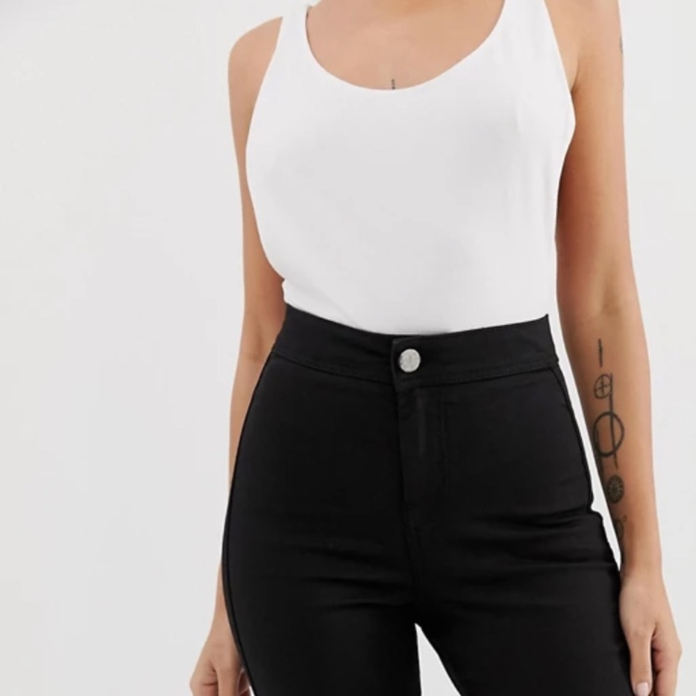 ASOS Petite Rivington high-waisted denim (26/26)